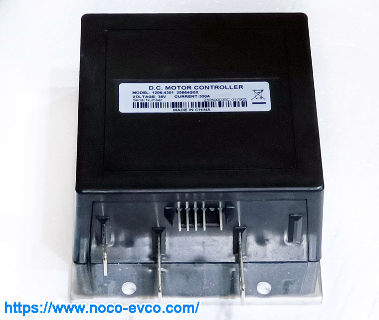 E-Z-GO Non-PDS Non-DCS TXT Medialist DC Series Motor Speed Controller, Model 1206-4301, 36V - 350A, ITS Throttle