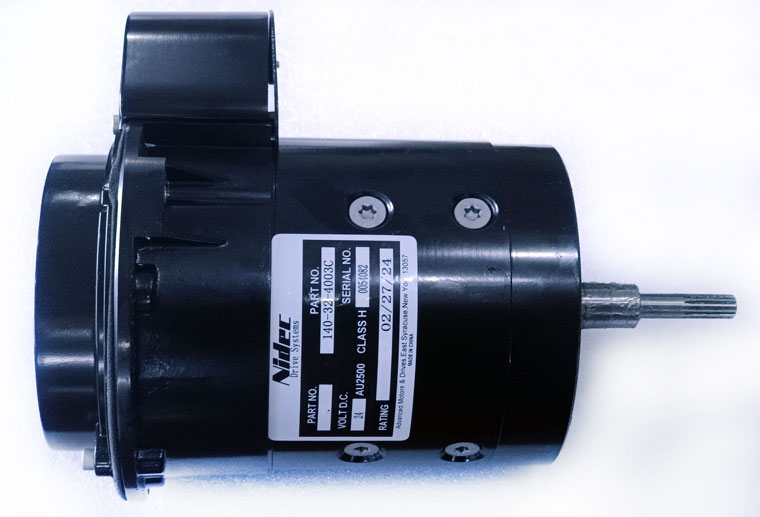 Part Number 40-32-4003C, 24V Drive Motor For JLG ES Series Scissor Lifts, Compatible With 70001657, 140-32-4001, 140-32-4002, 140-32-4003, 140-32-4003A, 140-32-4004, 140-32-4005, 140-32-4006, 140-32-4009