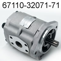 TOYOTA Forklift Gear Pump, TOYOTA Part Number 67110-32071-71, NISSAN Part Number 69101-32H00