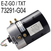 48V DC SepEx Motor, E-Z-GO TXT Golf Cart Traction Motor, Part Number 73291-G04