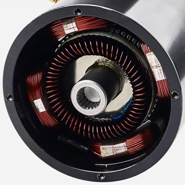 48V DC SepEx Motor, E-Z-GO TXT Part Number 73291-G04, Golf Cart Shunt Type Traction Motor