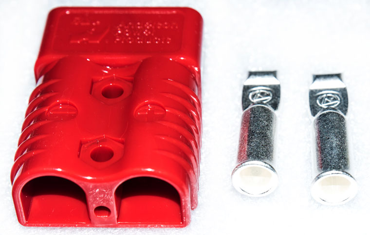 SB175 | Red Color Housing, 175A / 600V DC Power Connector, Anderson ...