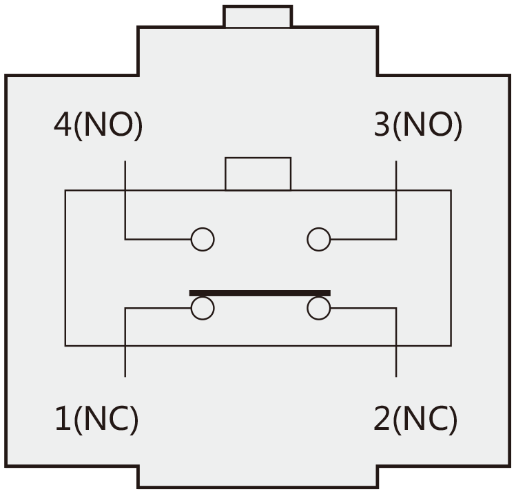 Wiring Diagram of CHINT YBLX-K1 Series Travel Switch