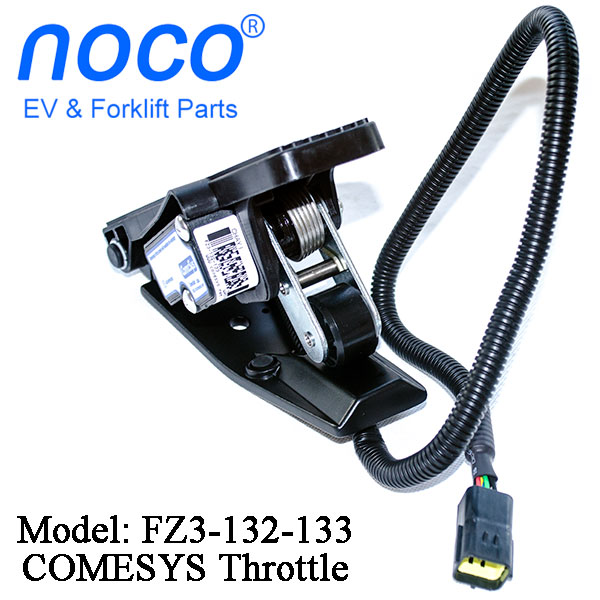 COMESYS Foot Pedal Throttle, FZ3-132-133 For CURTIS Controller, 3.6-0V Voltage Throttle