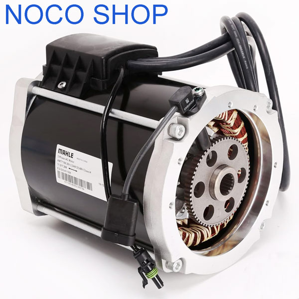 30V / 3.3kW MAHLE Three Phase AC Motor AMT7156, 48V E-Z-GO Golf Cart Utility Vehicle Traction Motor, E-Z-GO Part Number 611355