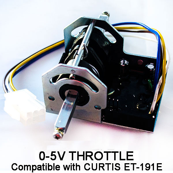 CURTIS ET-191E 0-5V Hall-Effect Throttle, Non-Contact Voltage Throttle With Forward And Reverse Signals