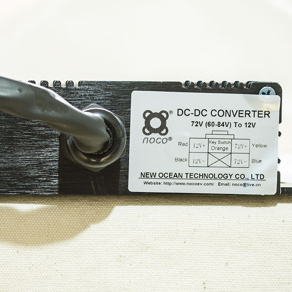 Non-isolated type DC-DC converter, 60-84V to 12V, 300 Watts, electric vehicle 12V DC source