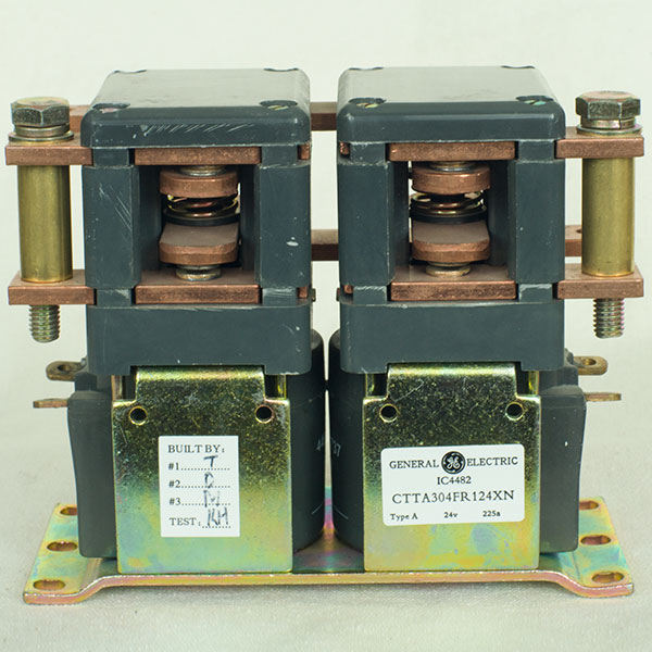 GE 24V 225A DC Contactor IC4482CTTA304FR124XN, Forklift Monoblock DC Reversing Solenoid