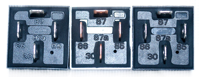 40A Bosch Type DC Relay JD2912, Without Bracket, SPST, 1A Wiring Type SPST