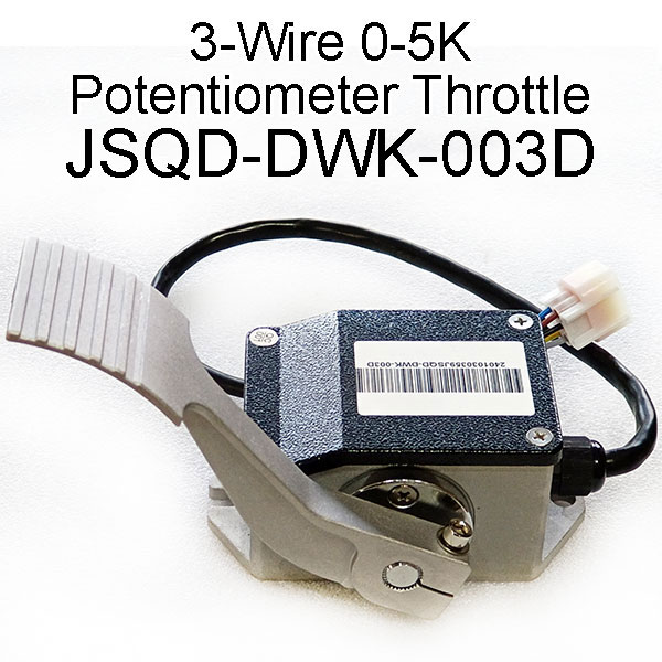 CURTIS / Hangcha JSQD-DWK-003D Potentiometer 0-5K ohms, electric throttle, foot pedal accelerator