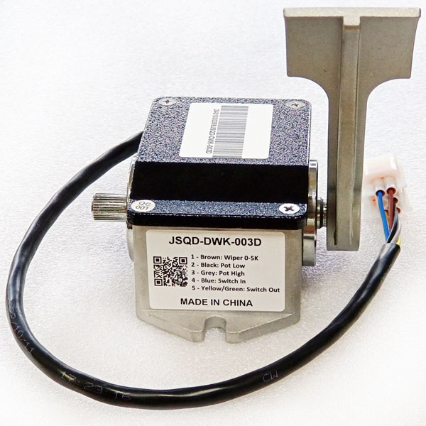 CURTIS / Hangcha JSQD-DWK-003D Potentiometer 0-5K ohms, electric throttle, foot pedal accelerator