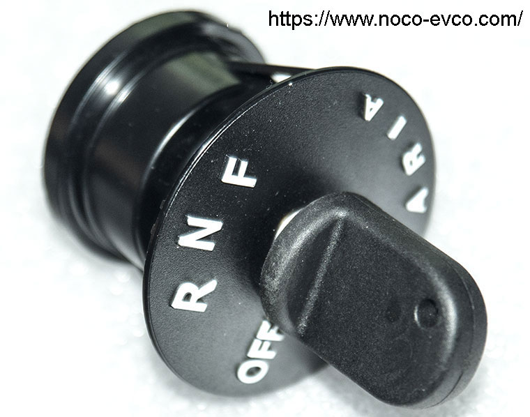 Battery Powered Vehicle Direction Selector, Key Switch NOCO-KS-0301