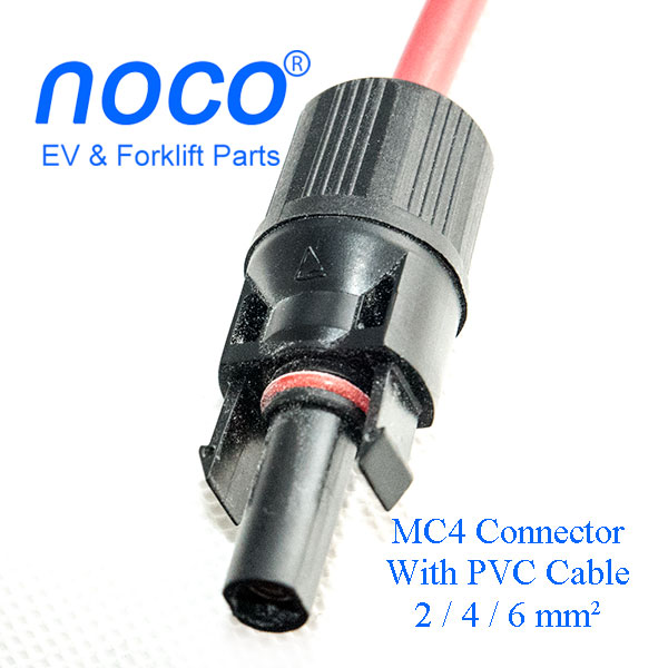 Photovoltaic Power Connector MC4, Prewired With Cable PV1-F1