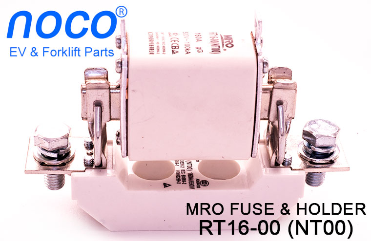 MRO RT16-00 / NT00 ceramic square pipe fuse, 500V 100kA