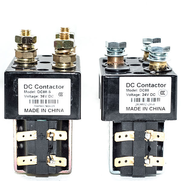 CURTIS / Albright DC88 Type 100A CO  Monoblock DC Reversing Contactor / Solenoid, 12V, 24V 36V, 48V, 60V, 72V