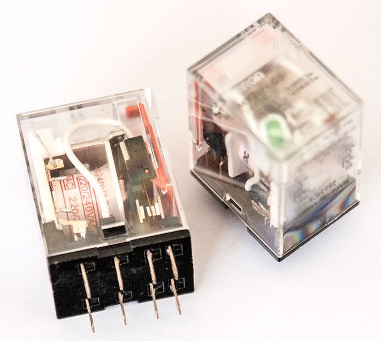 OMRON Relay, Miniature Power Relays, MY2N-GS, With LED