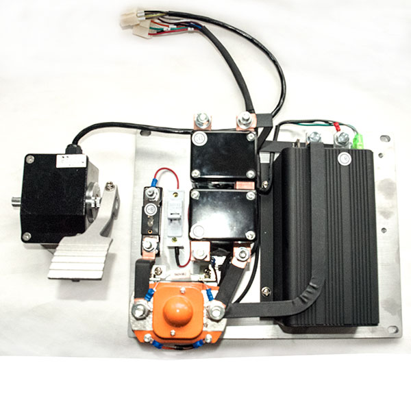 Programmable CURTIS Motor Speed Controller Assemblage, With 2-Wire 0-5K Potentiometer Throttle, Designed For Brush Type Permanent Magnet DC Motor