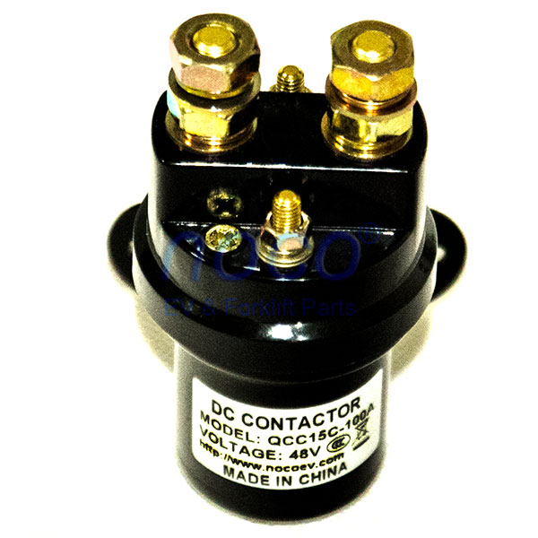 Engine Starter Motor Solenoid, DC Contactor Model QCC15-100A