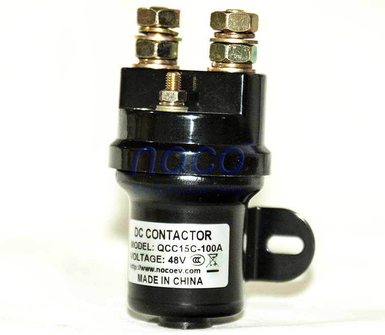 Engine Starter Motor Solenoid, DC Contactor Model QCC15-100A