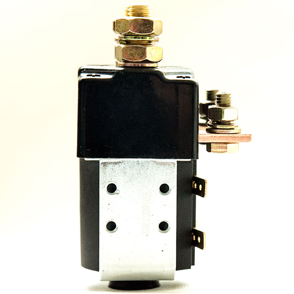 SPSD Normal Open DC Solenoid QCC25C-100A_11/10, Golf Cart Main Contactor, Interrupted Load 100A, Continuous Load 125A