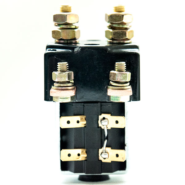 SPSD Normal Open DC Solenoid QCC25C-100A_11/10, Golf Cart Main Contactor, Interrupted Load 100A, Continuous Load 125A