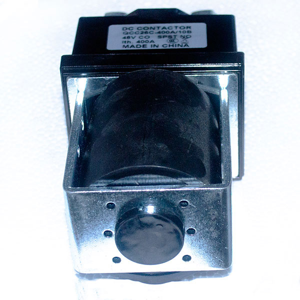 SPSD Normal Open DC Solenoid QCC26C-400A/10, Golf Cart Main Contactor, Interrupted Load 400A, Continuous Load 250A