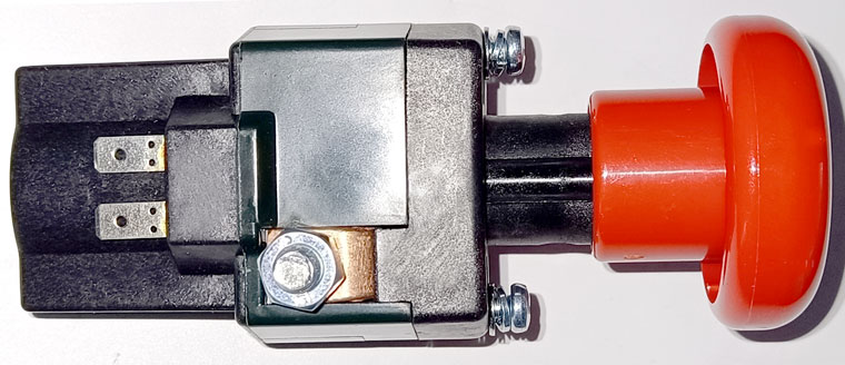 Abright SD200A-16 Emergency Disconnect Switch, 24V 125A, With Auxiliary Contact