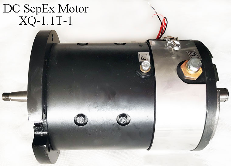 24V 1.1kW DC SepEx Motor XQ-1.1T-1, 24V 1.5kW DC SepEx Motor XQ-1.5T-1, NOBLELIFT Forklift Traction Motor