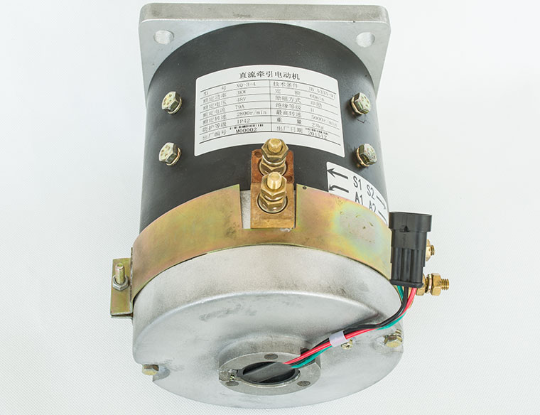 DC Series Motor XQ-3-4, 48V / 3kW