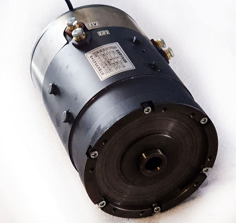 48V 3kW DC SepEx Motor XQ-3-7GAT, Eagle Marshell Fairplay Golf Cart Traction Motor