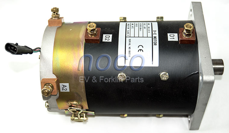 48V 3.8kW DC Series Motor XQ-3.8-4, Eagle Marshell Fairplay Golf Cart Traction Motor