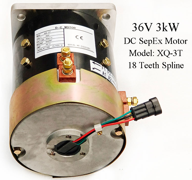 DC SepEx Motor XQ-3T