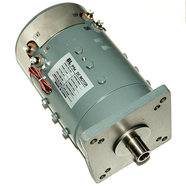 48V 5.3kW DC Series Winding Motor XQ-5.3FA, Golf Cart Traction Motor, IP54