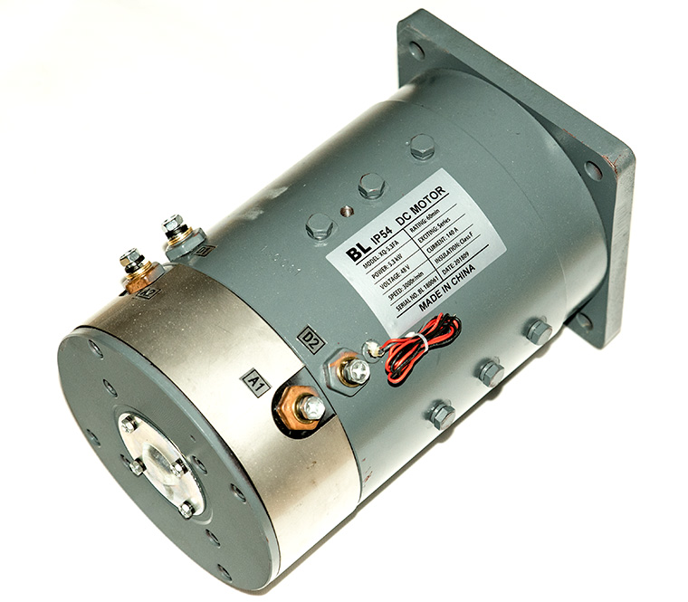 48V 5.3kW DC Series Motor XQ-5.3FA