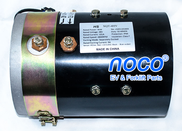 48V 4.0kW DC SepEx Motor XQT-4HV, Eagle Marshell Fairplay Golf Cart Traction Motor