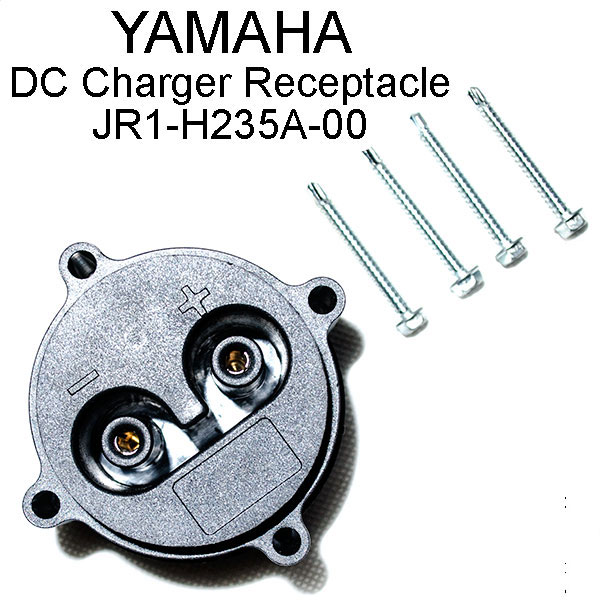 YAMAHA G19 G22 Golf Cart DC Charger Connector, Plug + Socket, JR1-H235A-00+JW9-H6181-00