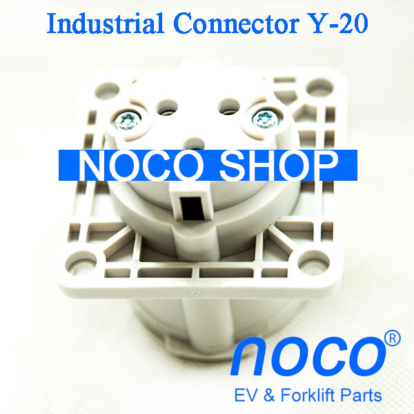 YEEDA Y-20 Industrial Connector, 12-220VDC 32A, 2-Pole Plug + Socket