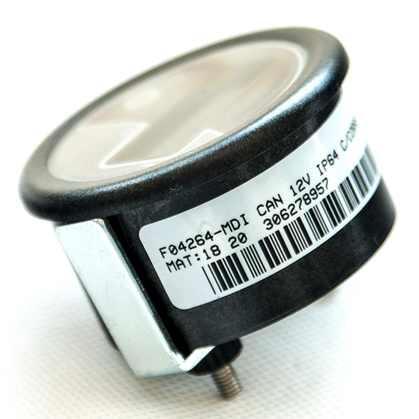 ZAPI Multi-Function Digital Indicator, Incorporating CANBUS Communication, MDI-CAN