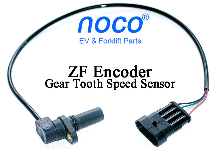 ZF gear tooth speed and direction sensor, with 35mm sensor probe