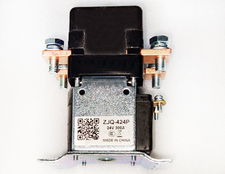 ZJQ-4xxP Series Power ON/OFF DC Contactor, Replacement Of GE 300AH DC Power ON/OFF Solenoid