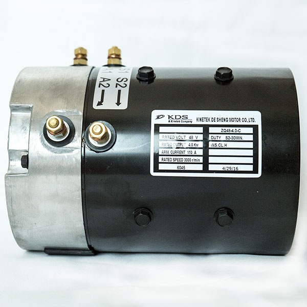 DC Series Motor ZQ48-4.0-C, 48V / 4kW, Other Voltage Options Available