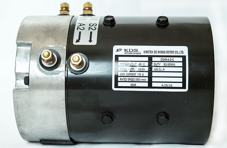 DC Series Motor ZQ48-4.0-C, 48V / 4kW, Other Voltage Options Available