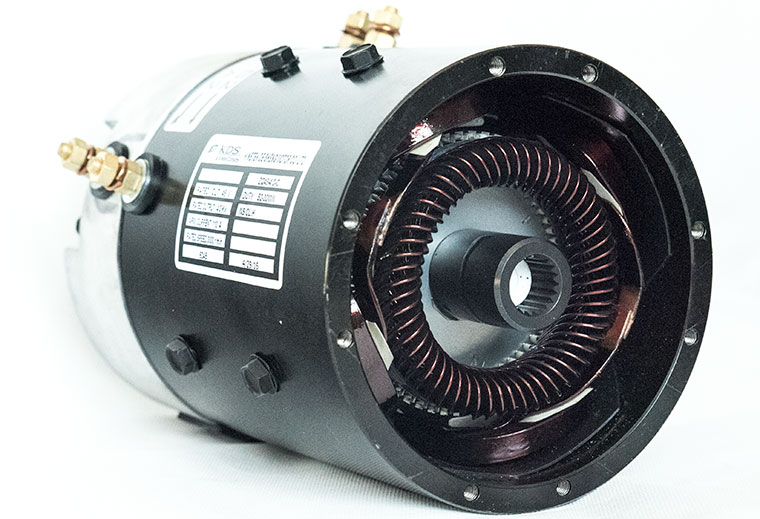 DC Series Motor ZQ48-4.0-C, 48V / 4kW, Other Voltage Options Available