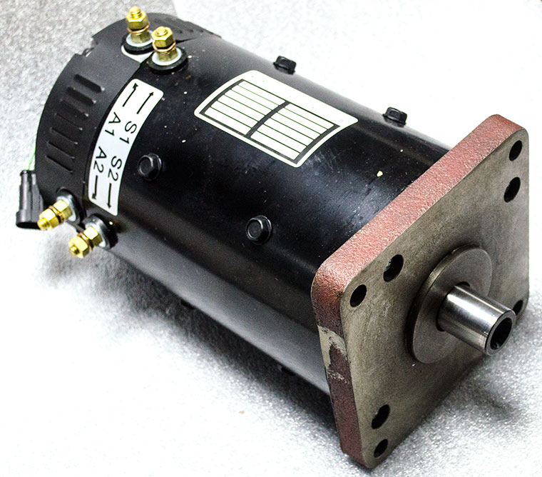 48V 4.0kW DC Series Winding Motor ZQS48-4.0-C1, Eagle Marshell Fairplay Golf Cart Traction Motor