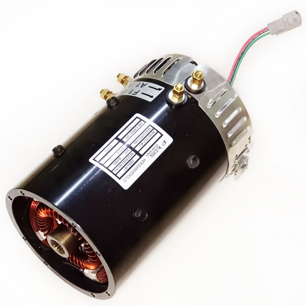 48V 4.0 kW KDS DC SepEx Motor ZQS48-4.0B-T, ZQS48-4.0B-T2, ZQS48-4.0B-T-VS, ZQS-4.0B-T3, E-Z-GO and Tomberlin E-Merge Golf Cart Traction Motor