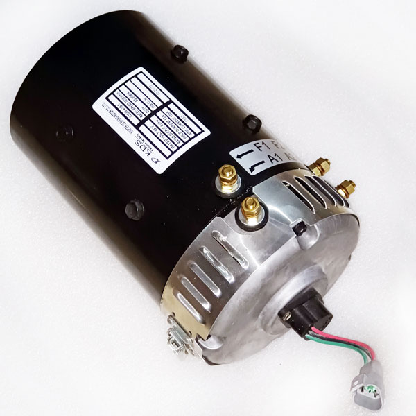 48V 4.0 kW KDS DC SepEx Motor ZQS48-4.0B-T, ZQS48-4.0B-T2, ZQS48-4.0B-T-VS, ZQS-4.0B-T3, E-Z-GO and Tomberlin E-Merge Golf Cart Traction Motor